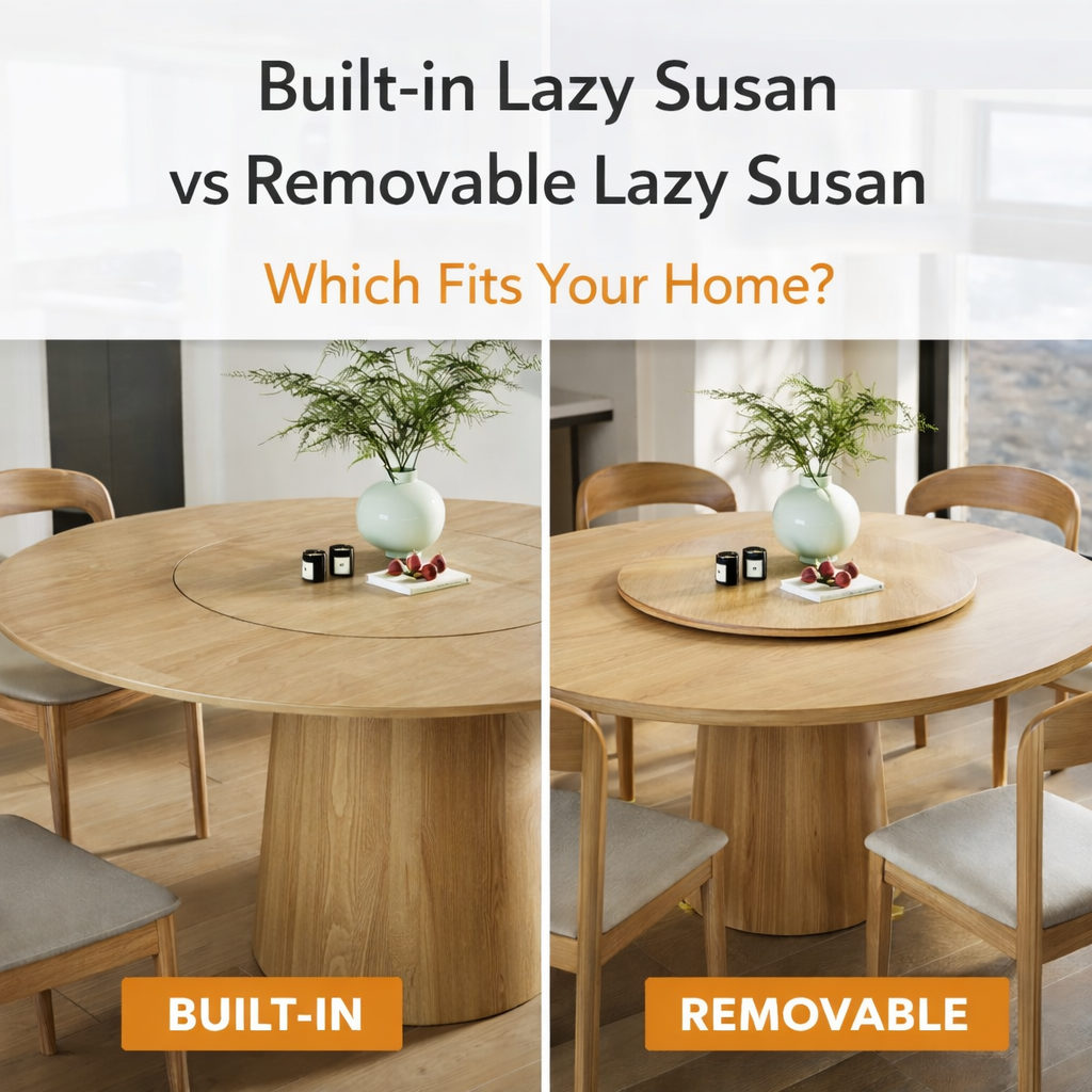 Built-in Lazy Susan vs Removable Lazy Susan: Which Fits Your Home?