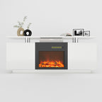 TV Cabinet With Electric Fireplace 160CM - image 4