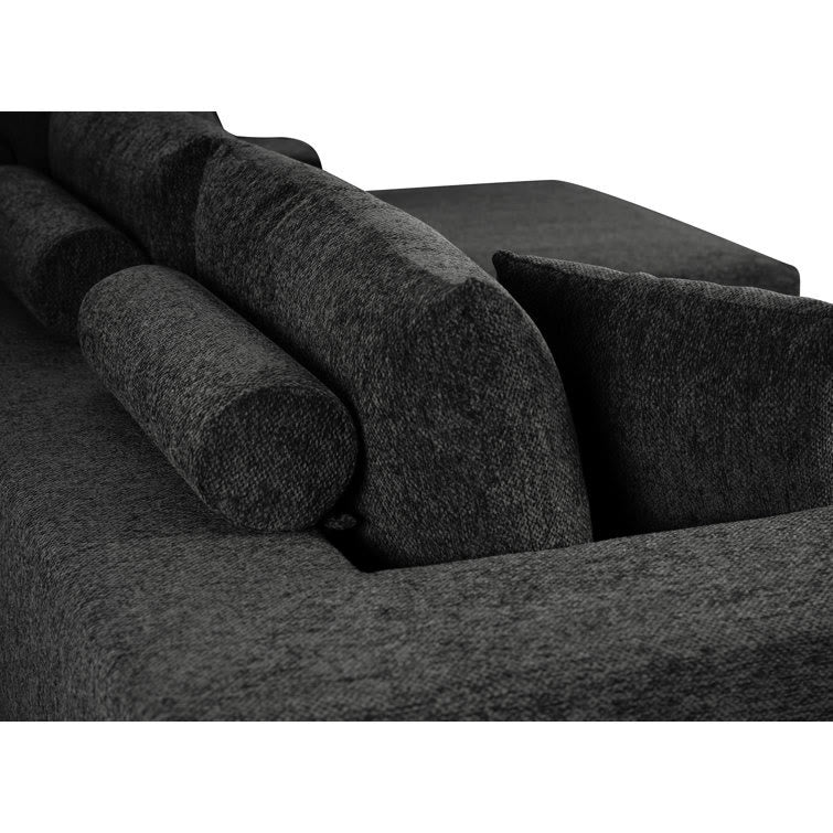 Compression Upholstered Installation-Free Sofa Chaise