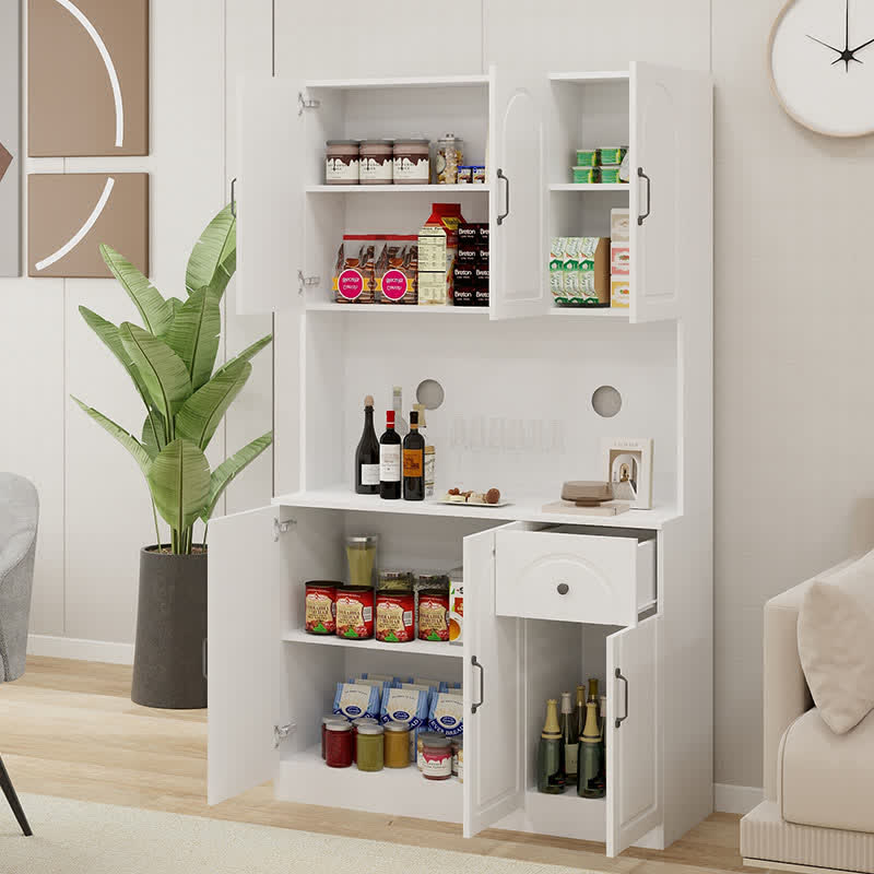 Kitchen Pantry Storage Cabinet Sideboard Cupboard