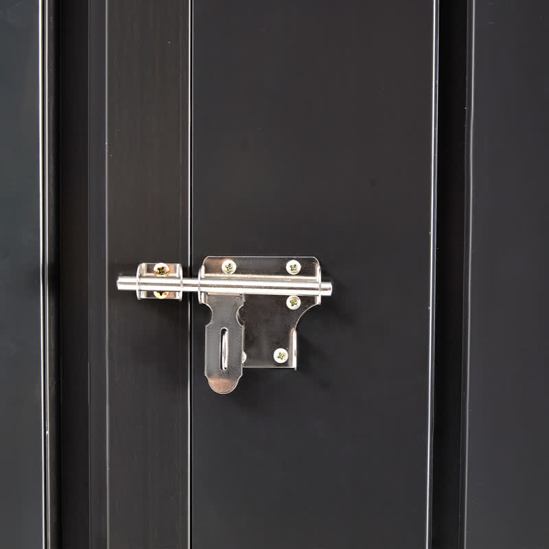 Garden Tool Shed Single Lockable Door - image 11