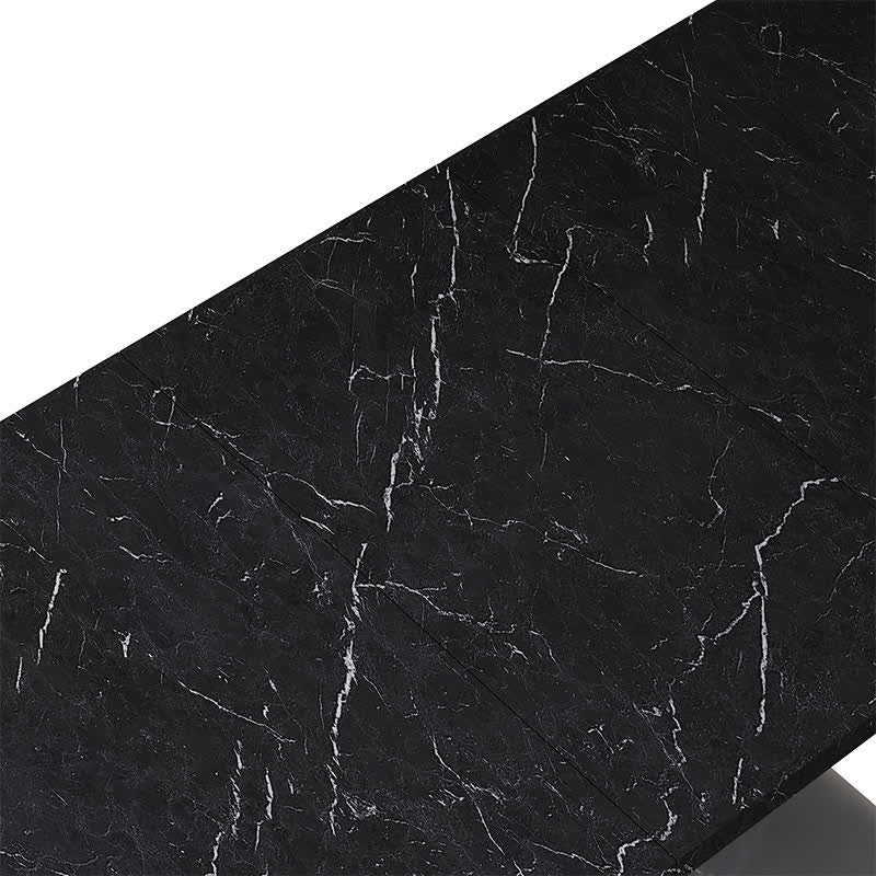 Rectangular Dining Table Stretchable Tabletop - image 7