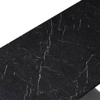 Rectangular Dining Table Stretchable Tabletop - image 7