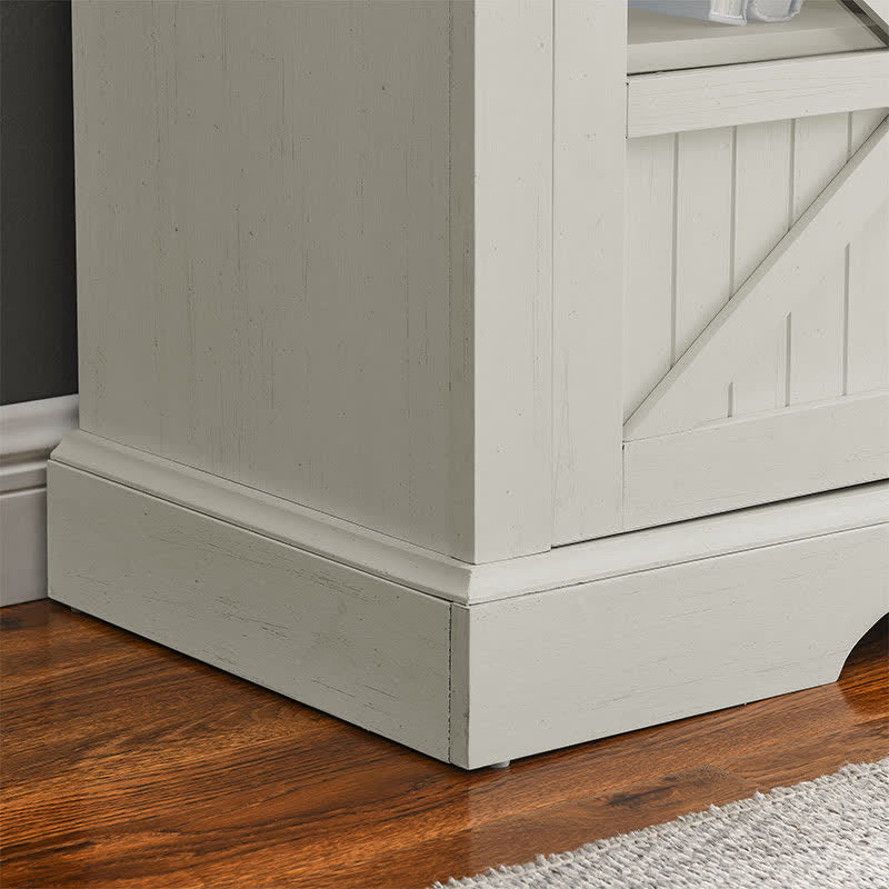 60" Electric Fireplace Farmhouse Sideboard - image 13
