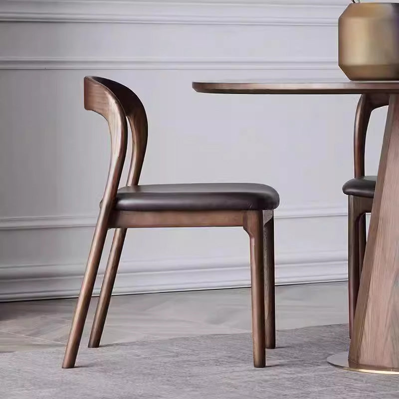 2x/4x/6x Wooden Dining Chairs Soft Cushion Seat - image 8