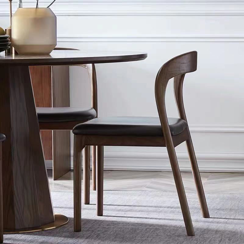 2x/4x/6x Wooden Dining Chairs Soft Cushion Seat - image 9