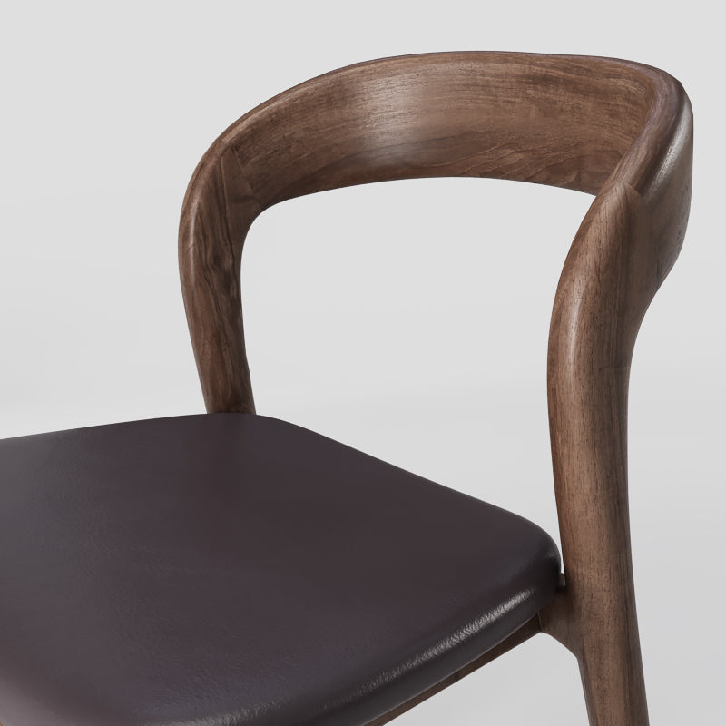 2x/4x/6x Wooden Dining Chairs Soft Cushion Seat - image 7