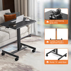Adjustable Standing Desk Laptop Computer Cart - image 4