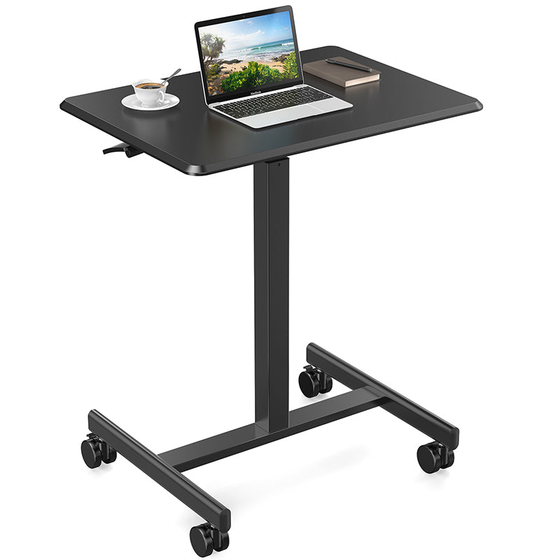 Adjustable Standing Desk Laptop Computer Cart - Black - image 0
