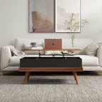 Lift Up Tabletop Storage Coffee Table 39" - image 3
