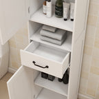 Bathroom Tall Standing Cabinet Bedroom Storage - image 4