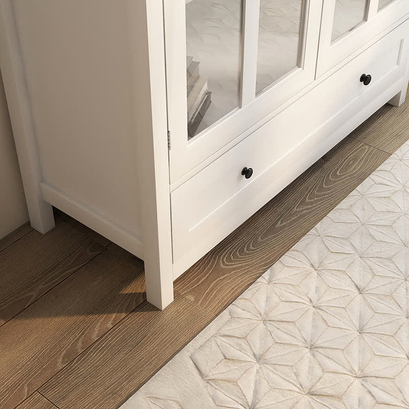 Buffet Storage Cabinet Glass Doors Sideboard - image 14