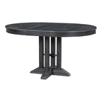 Farmhouse Extendable Round Dining Table 42"-58" - image 3