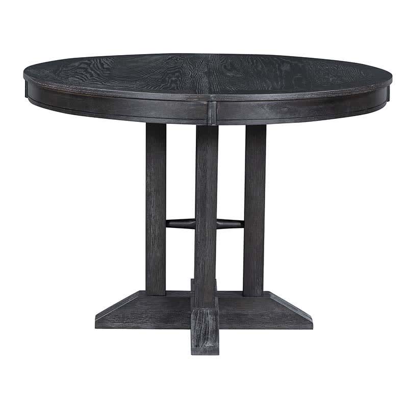 Farmhouse Extendable Round Dining Table 42"-58"