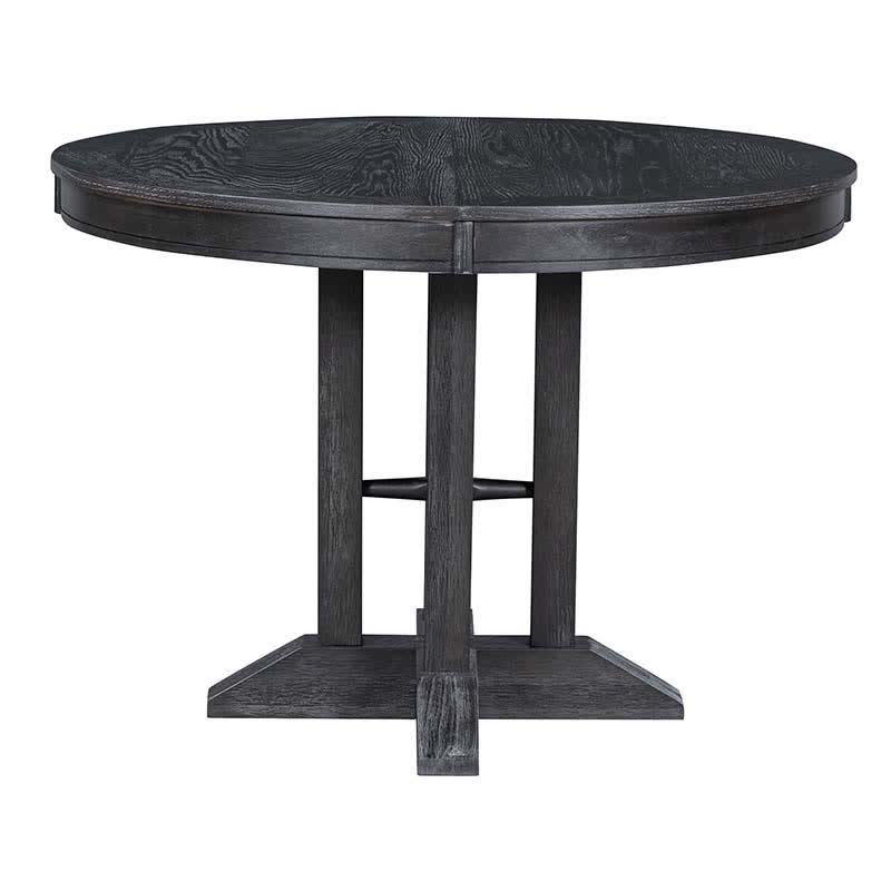 Farmhouse Extendable Round Dining Table 42"-58"