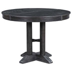 Farmhouse Extendable Round Dining Table 42"-58" - image 27