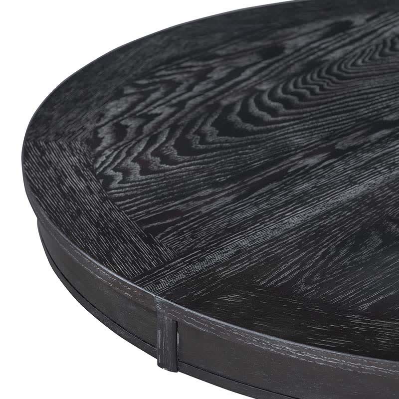 Farmhouse Extendable Round Dining Table 42"-58" - image 28