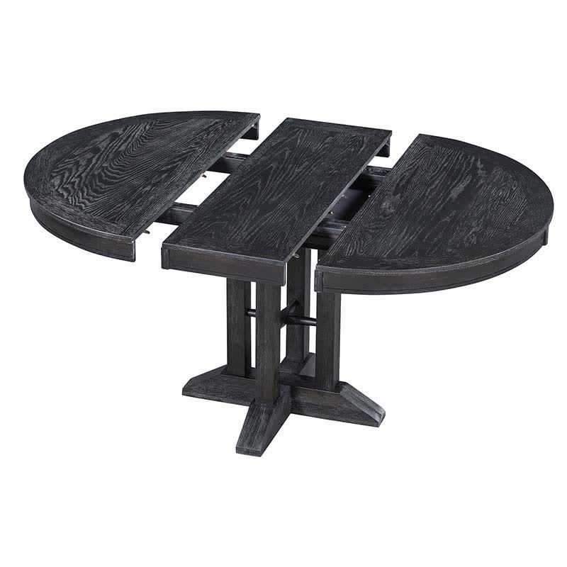 Farmhouse Extendable Round Dining Table 42"-58" - image 22