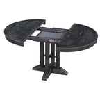 Farmhouse Extendable Round Dining Table 42"-58" - image 21