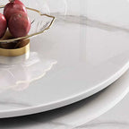 Modern Simple Turntable Marble Round Table - image 3
