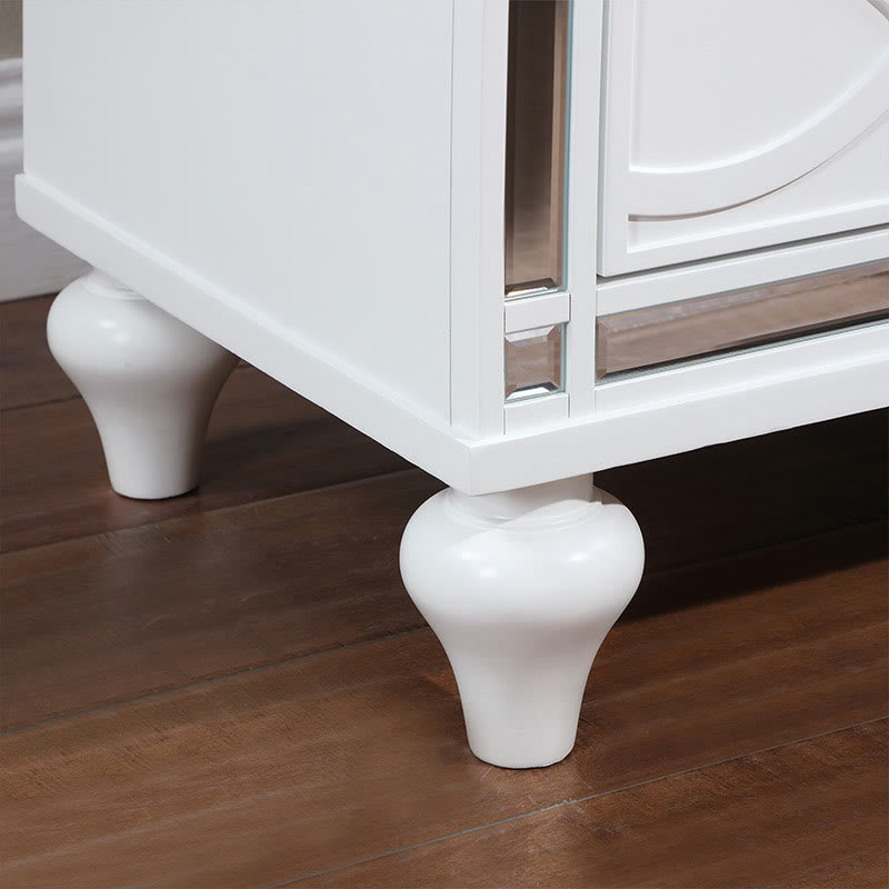 Modern Simple Three Drawers Nightstand - image 7