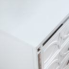 Modern Simple Three Drawers Nightstand - image 5