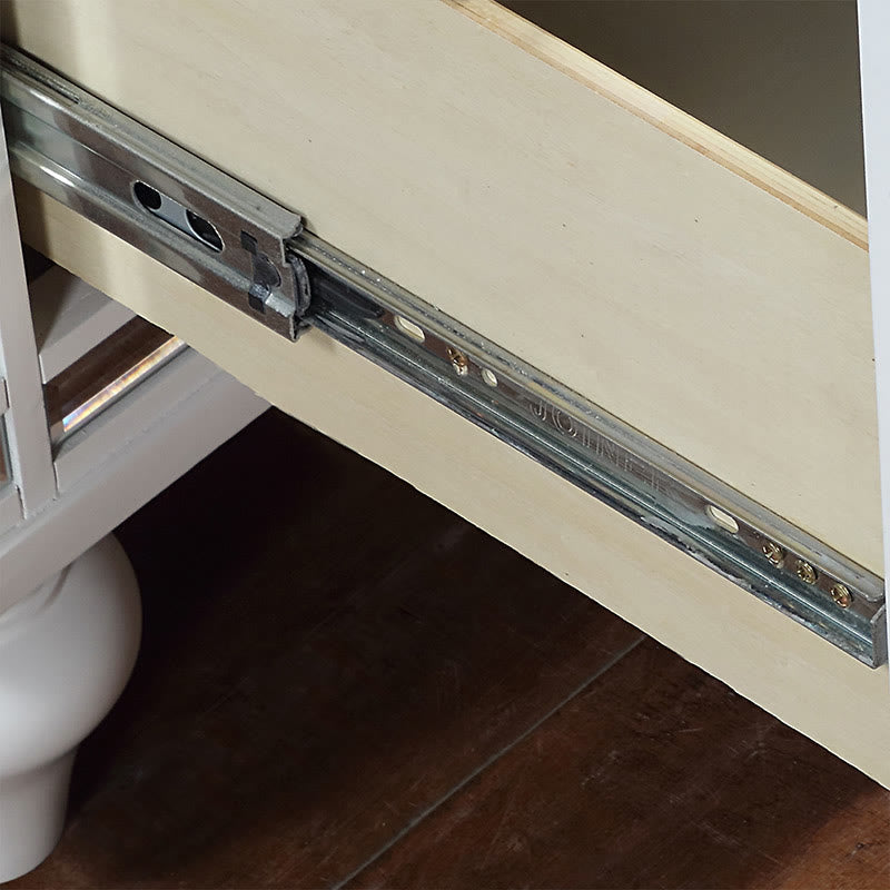 Modern Simple Three Drawers Nightstand - image 15