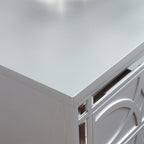 Modern Simple Three Drawers Nightstand - image 16