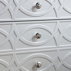 Modern Simple Three Drawers Nightstand - image 17