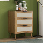 Medieval Style Rattan Nightstand - image 14