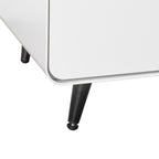 Modern Minimalist White Nightstand - image 6