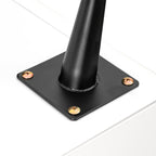 Modern Minimalist White Nightstand - image 10