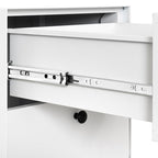 Modern Minimalist White Nightstand - image 5