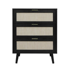 Medieval Style Rattan Nightstand - image 1