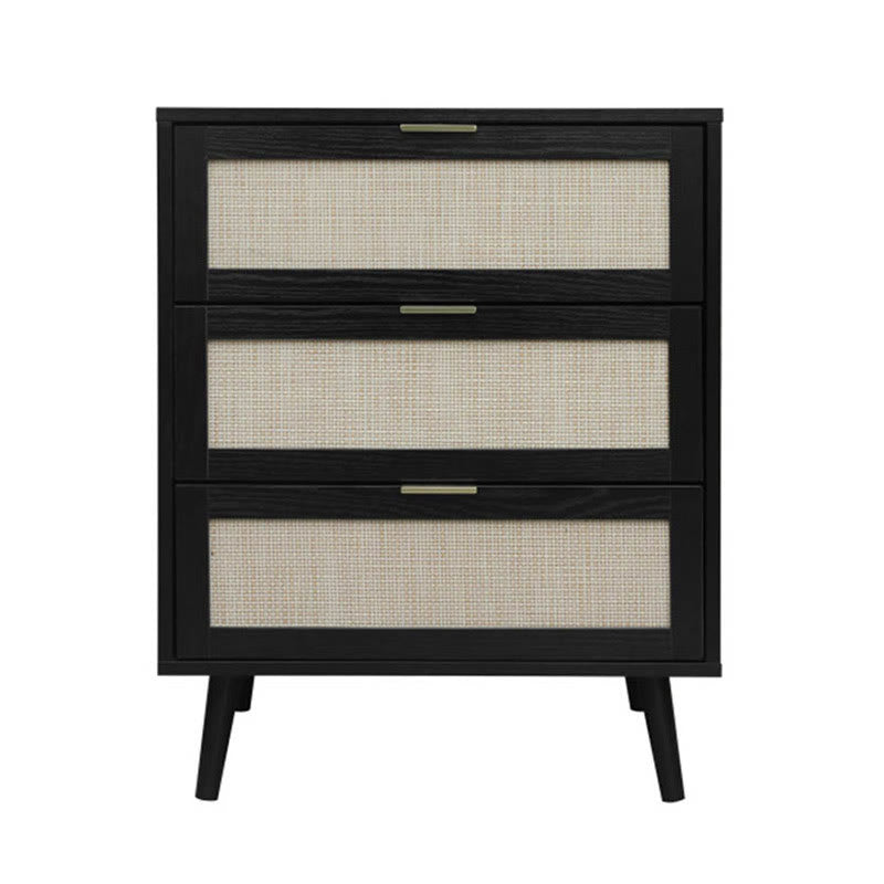 Medieval Style Rattan Nightstand - image 1