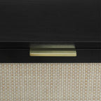Medieval Style Rattan Nightstand - image 11