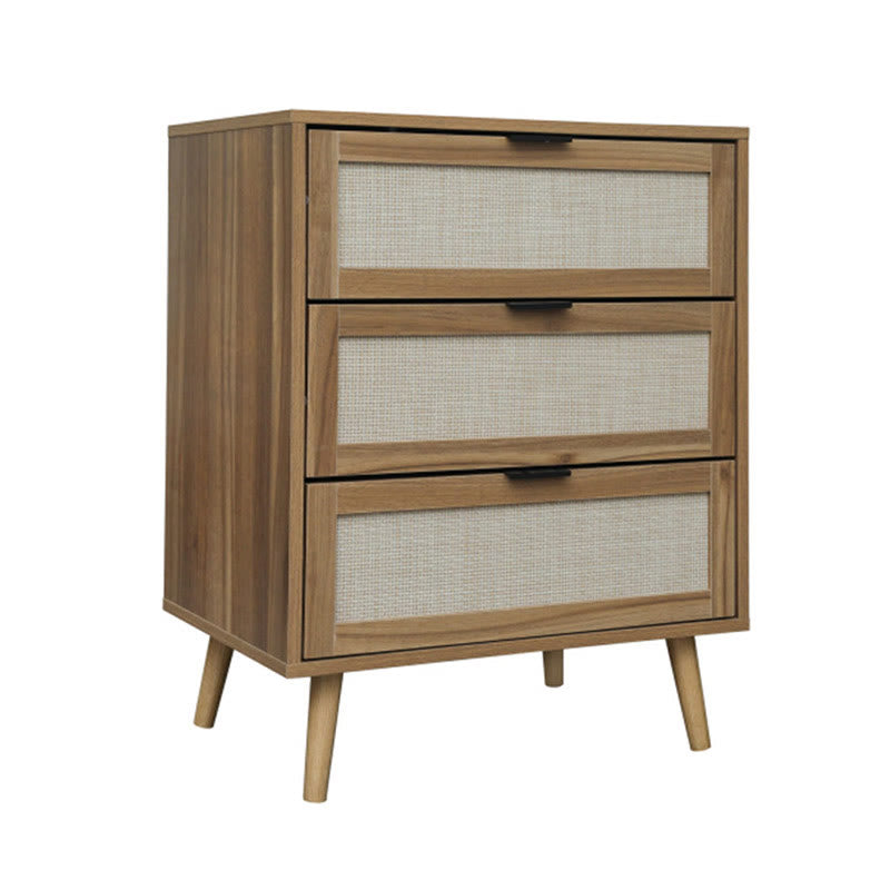 Medieval Style Rattan Nightstand - image 16