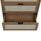 Medieval Style Rattan Nightstand - image 18