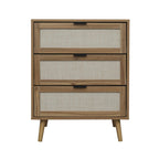 Medieval Style Rattan Nightstand - image 15