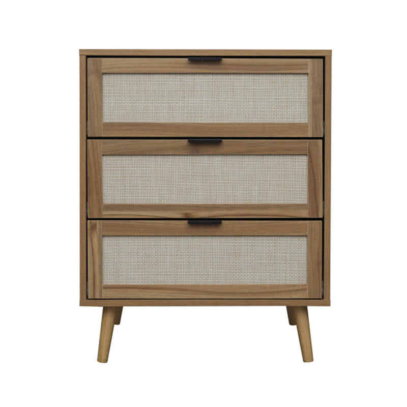 Medieval Style Rattan Nightstand - image 15