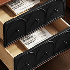 Wooden Nightstand Mid-century Bedside Table - image 4