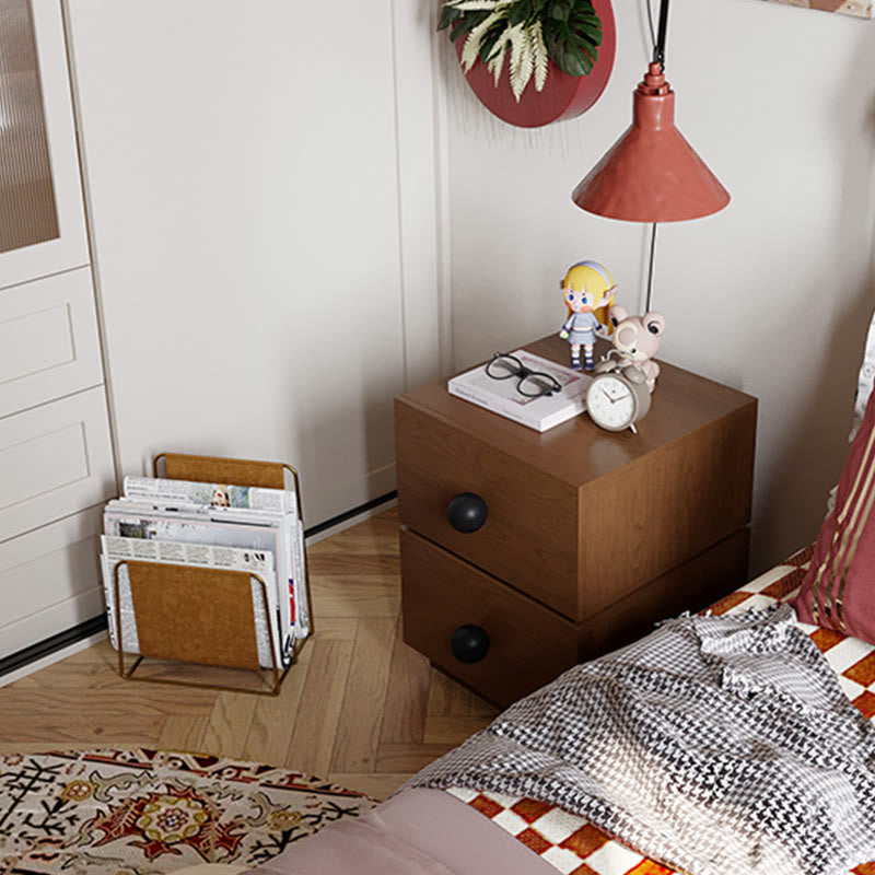 Ultra-narrow Nightstand Simple Storage Cabinet - image 4