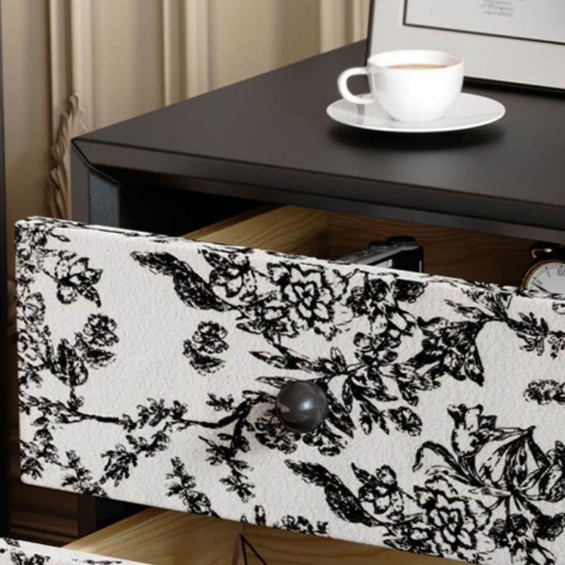 Mid-Century Nightstand Modern Bedside Table - image 8