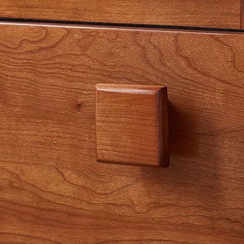 Mid-Century Nightstand Simple Bedside Cabinet - image 3