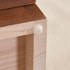 Mid-Century Nightstand Simple Bedside Cabinet - image 4
