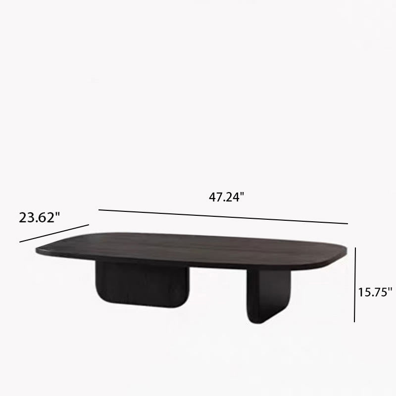 Simple Square Ash Wood Tea Table - image 6