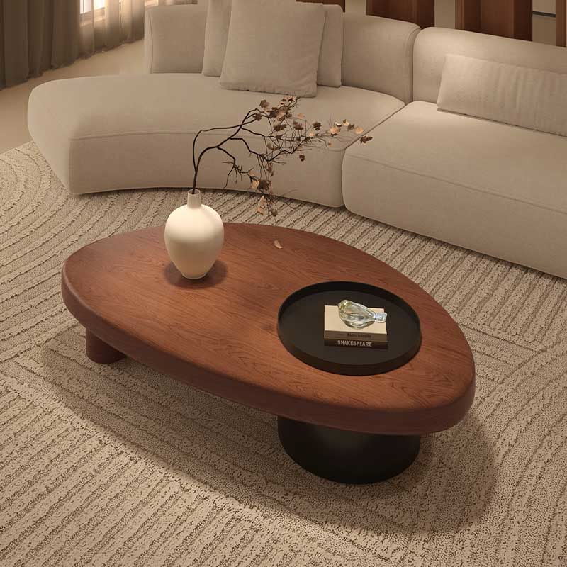 Log Living Room Coffee Table - image 3