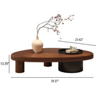 Log Living Room Coffee Table - image 5