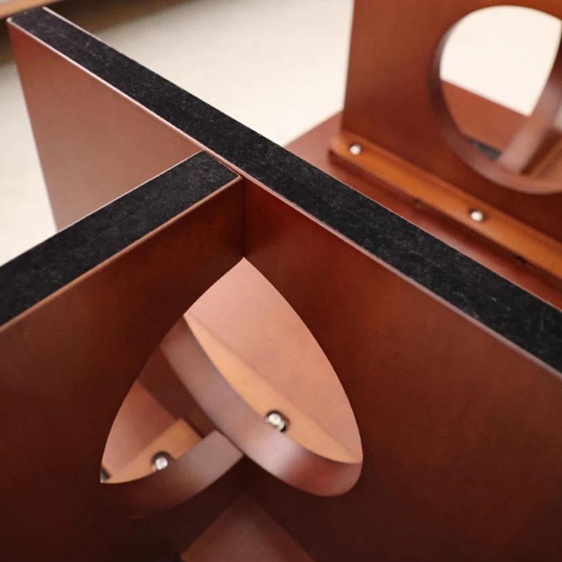 Special Shaped Solid Wood Coffee Table - image 4