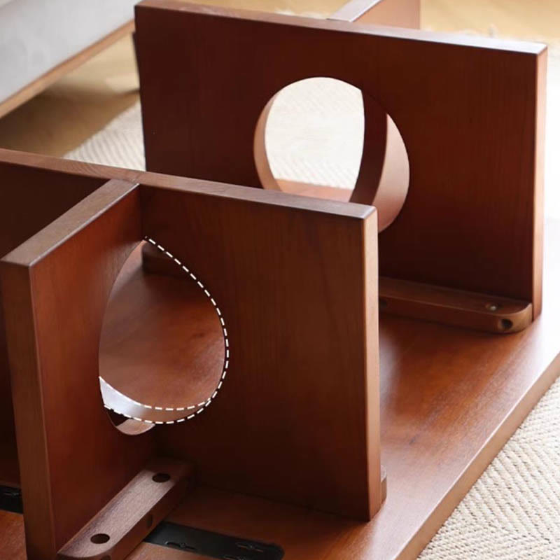 Special Shaped Solid Wood Coffee Table - image 2